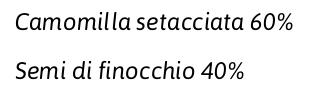 Pompadour Camomilla Setacciata e Finocchio per Infuso 18 Bustine 39,6 g