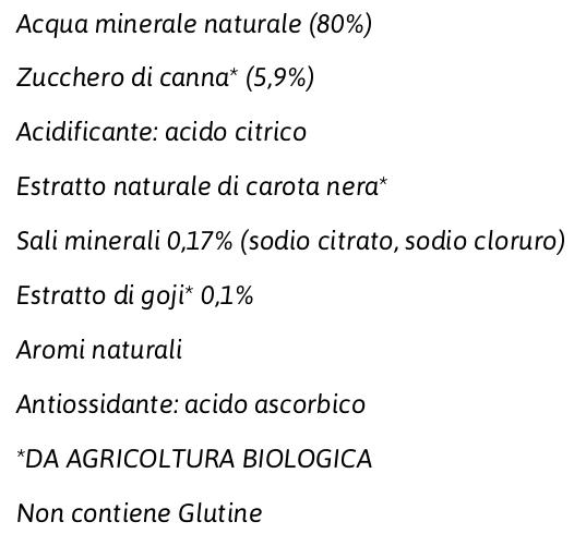 Energade Bio Frutti Rossi con Goji 0,5 l Conf. x 12