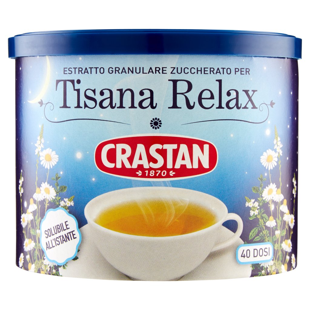 Crastan Estratto Granulare Zuccherato per Tisana Relax