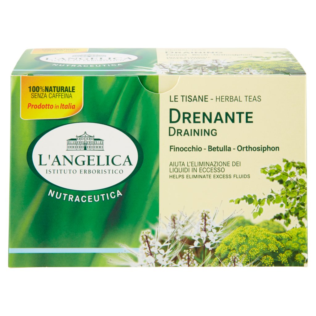 L Angelica Nutraceutica Le Tisane Drenante Filtri Supermercato