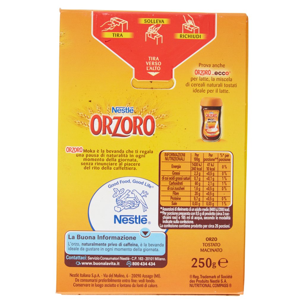 ORZO PER MOKA 500g NESTLE - Latteria Locatelli