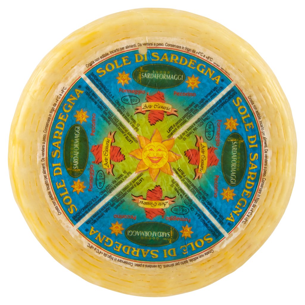 Sardaformaggi Sole di Sardegna Formaggio Pecorino ...