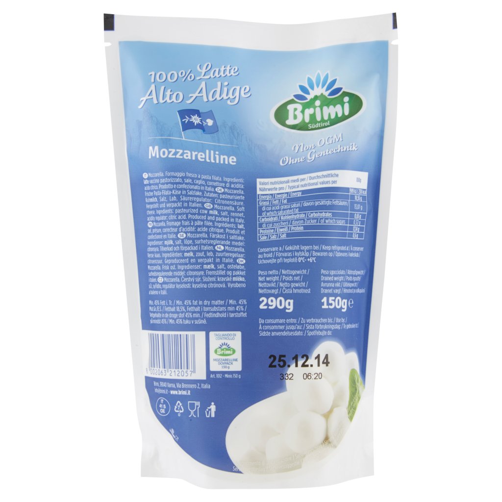 Brimi Mozzarelline Brimi 125 g