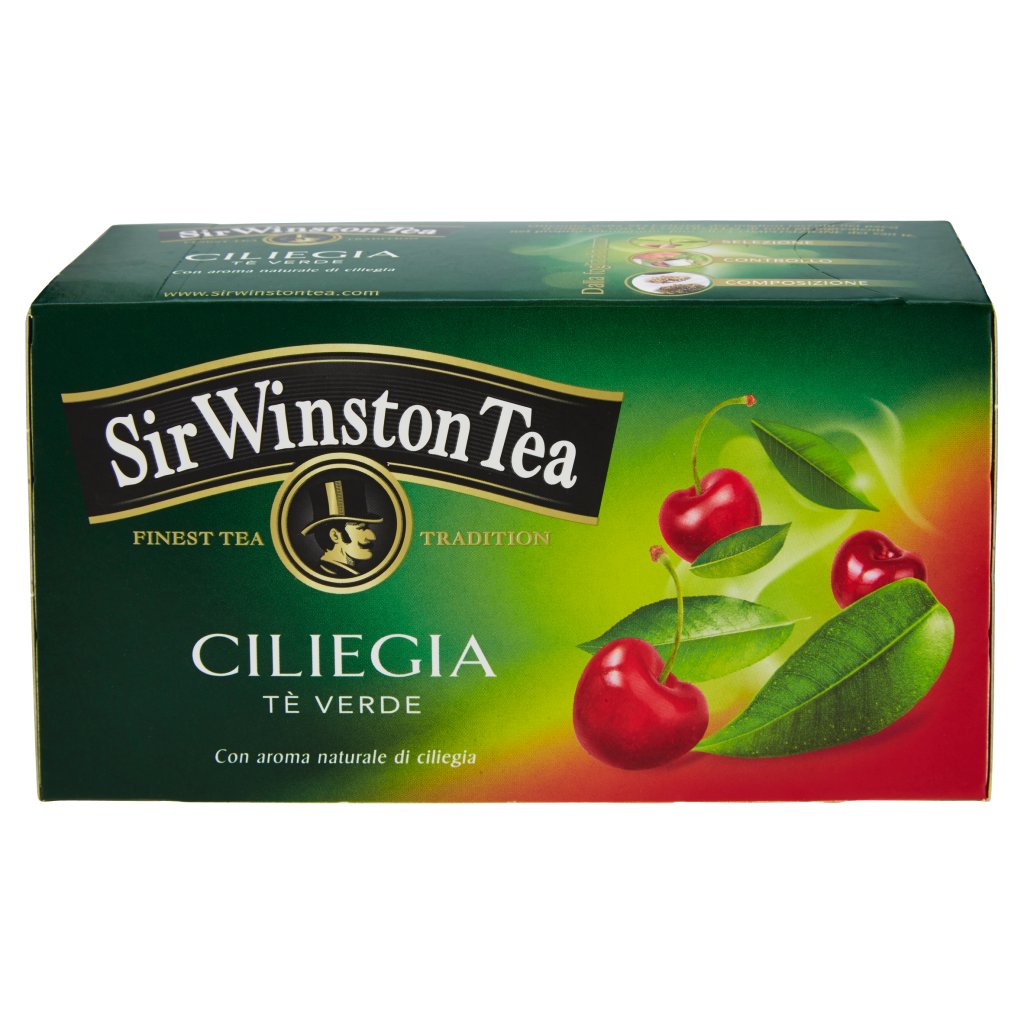 Sir Winston Tea Ciliegia Tè Verde