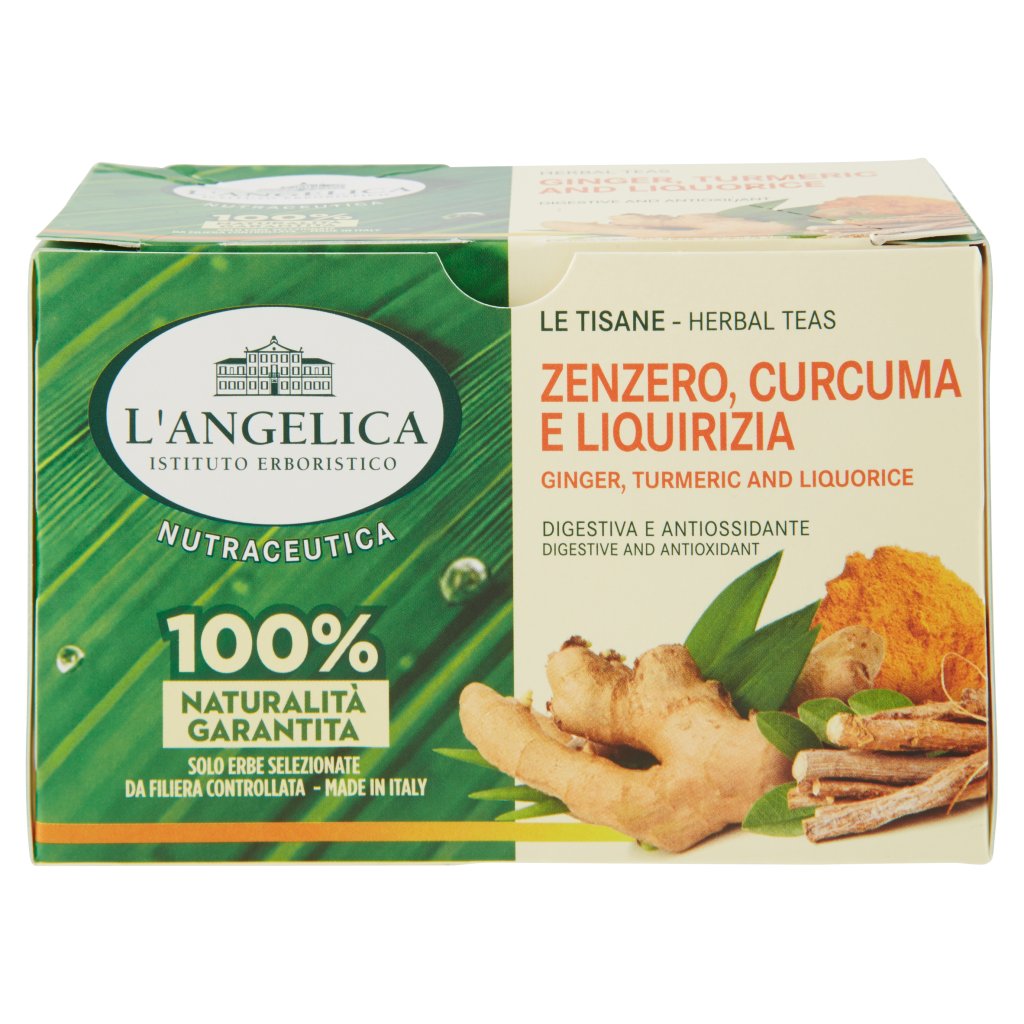 L Angelica Nutraceutica Le Tisane Zenzero Curcuma E Liquirizia