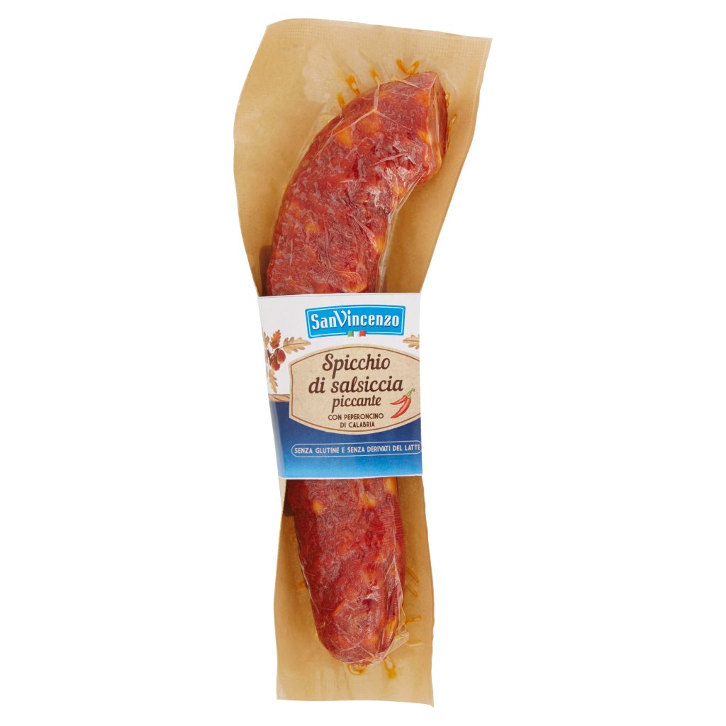 San Vincenzo Spicchio di Salsiccia Piccate con Peperoncino di Calabria