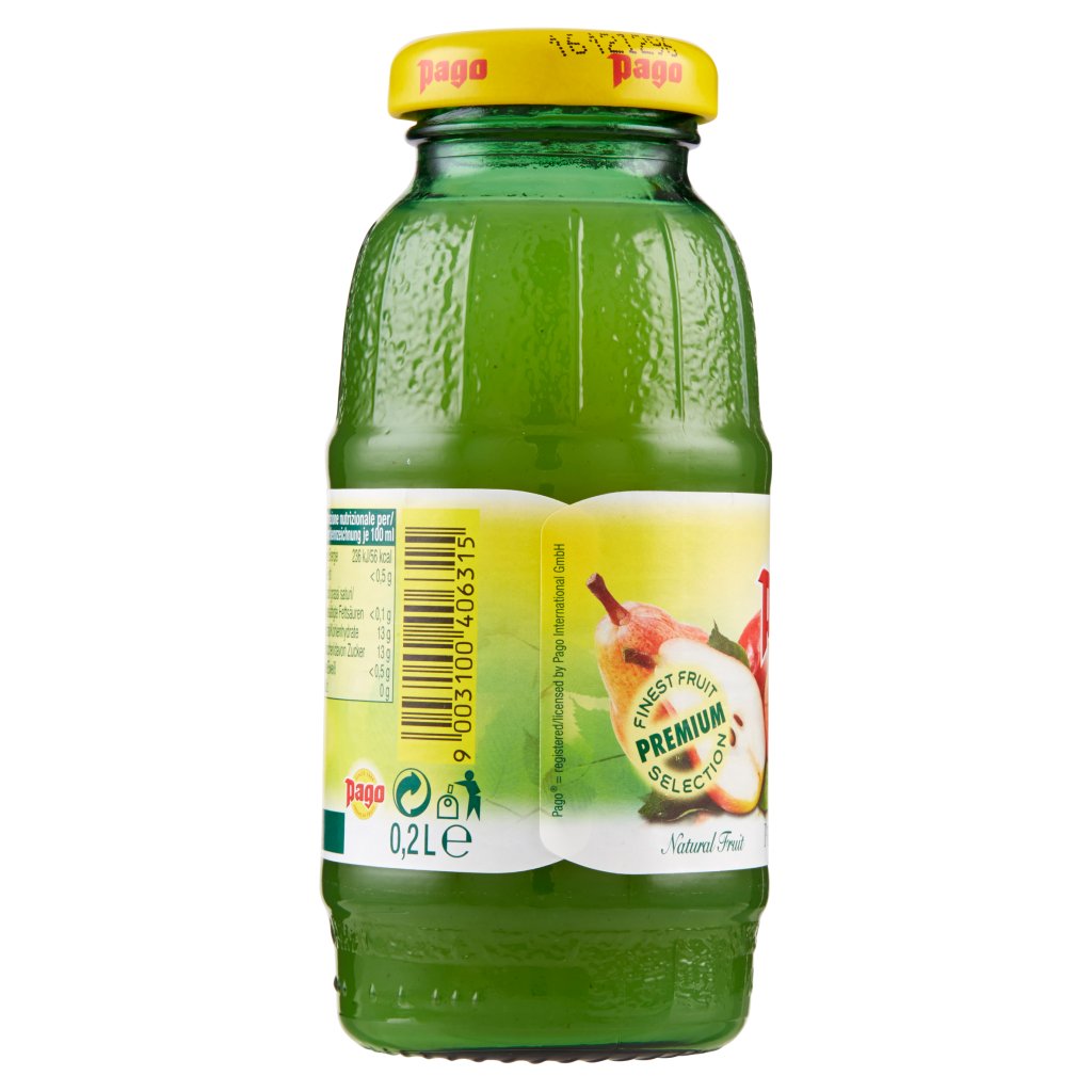 Pago Succo Di Frutta Pera Nettare Bottiglia Vetro Monodose 20 Cl Supermercato24 2611