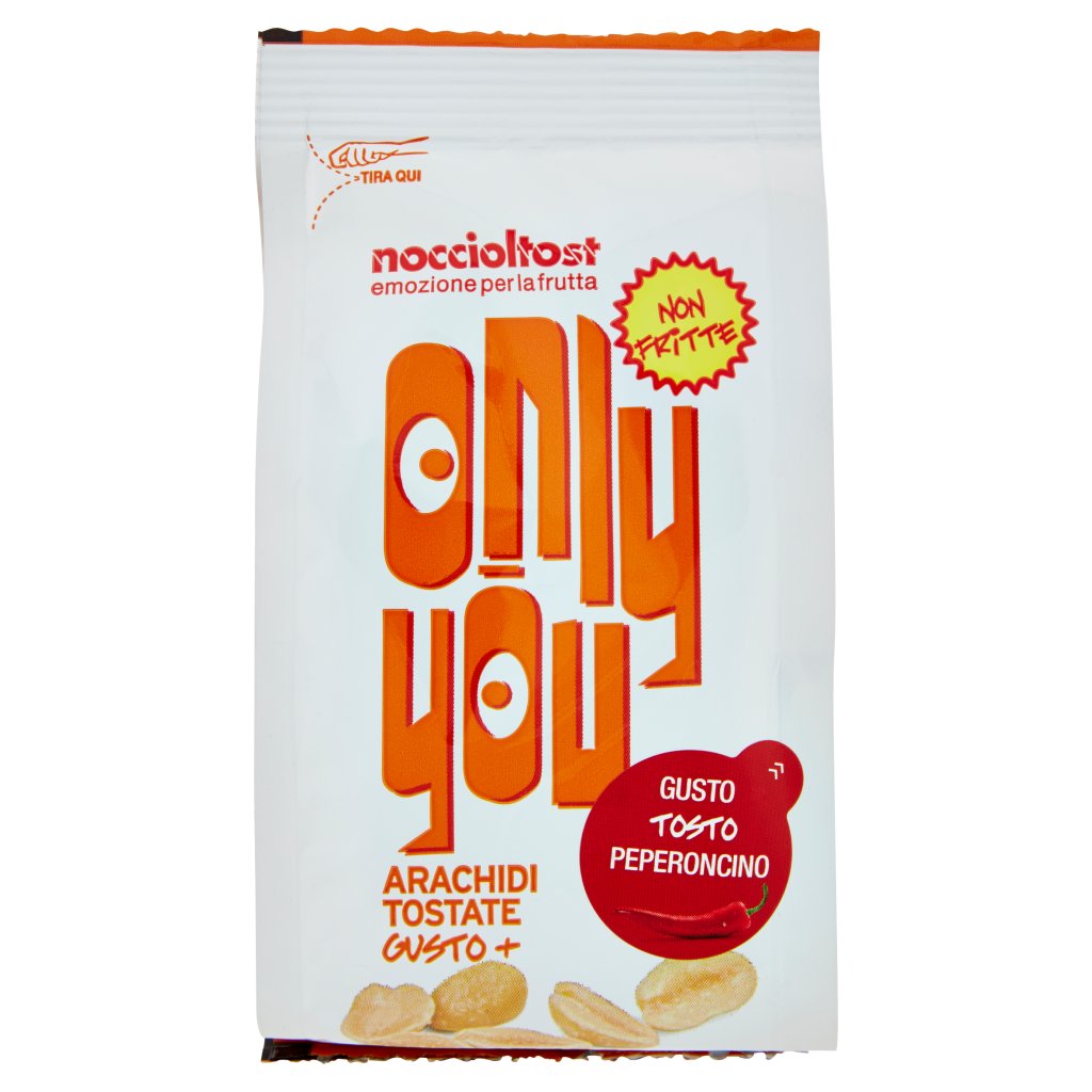 Noccioltost Only You Arachidi Tostate Gusto + Gusto Tosto Peperoncino