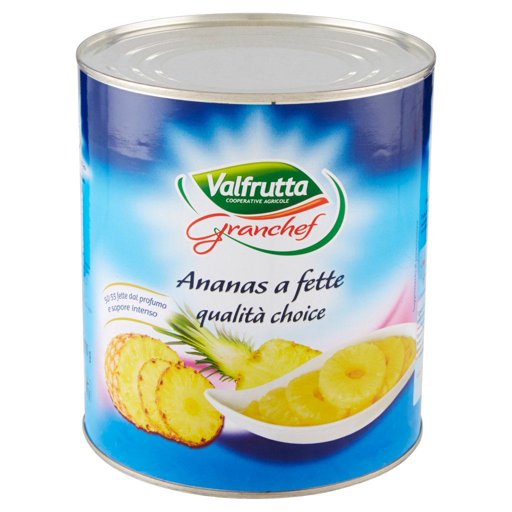 Valfrutta Granchef Ananas a Fette Qualità Choice ...