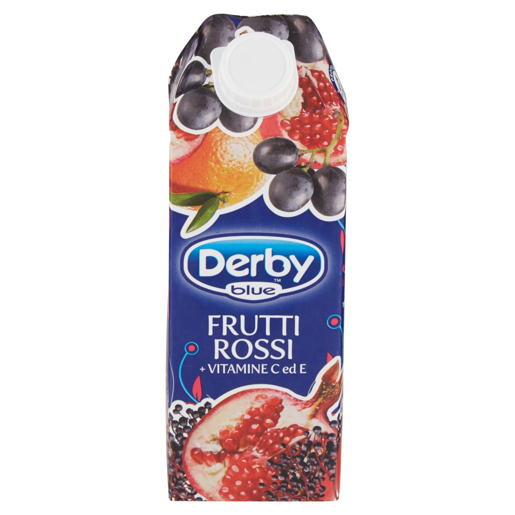 Derby Blue Frutti Rossi + Vitamine c Ed e